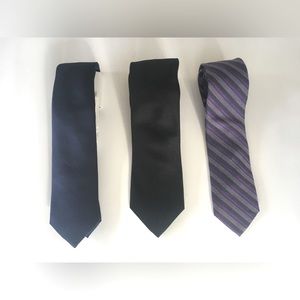 3 Calvin Klein ties